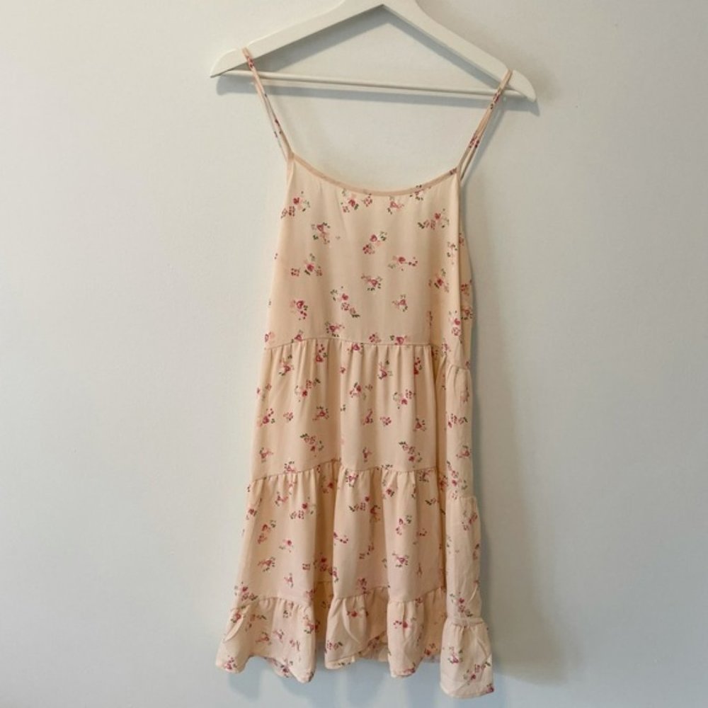 Fashion Nova Floral Babydoll Smock Dress